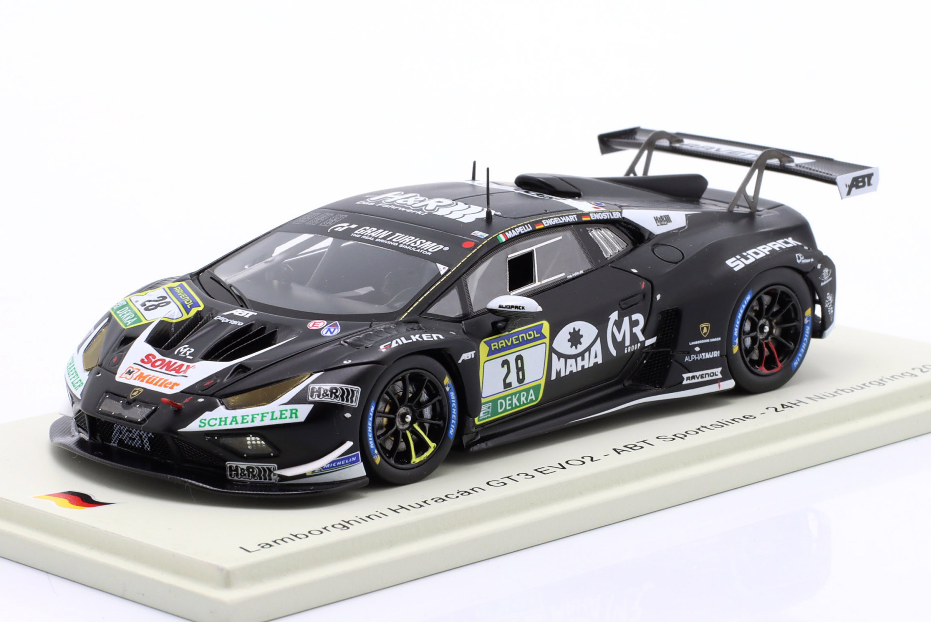 Spark 1:43 Lamborghini Huracan GT3 EVO2 #28 5th 24h Nürburgring