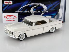 Maisto 1:18 クライスラー 300B 年 1956 白 完成モデル 31897