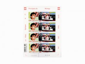 邮票： 特别 版 摩纳哥 2014 公式 1 塞纳 塞纳 4 件