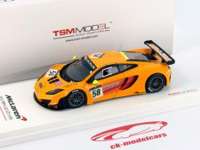 McLaren MP4-12C GT3 #58 24h Spa 2011 Bell, Goodwin, Mullen 1:43 TrueScale