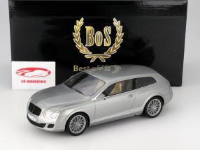 Bentley 大陸の フライング 星 バイ ツーリング 銀 1:18 BoS-Models