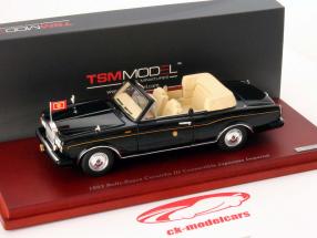 Rolls Royce Corniche III Convertibile Anno 1993 nero 1:43 TrueScale