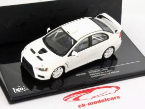 Mitsubishi Lancer Ралли Spec Evo X 2011 Plain Body Version белый 1:43 Ixo