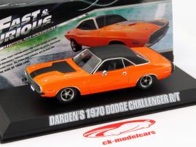 Darden's Dodge Challenger R/T Année 1970 Fast and Furious Film 1:43 Greenlight
