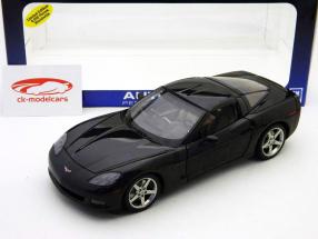 AUTOart 1:18 シボレーコルベットC6クーペブラック 71227 モデル