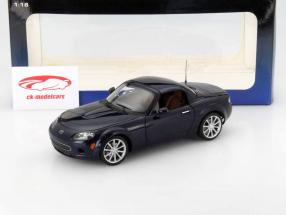 马自达 MX-5 双座敞篷跑车 2006年 美国版 深蓝色 1:18 奥托 AUTOart