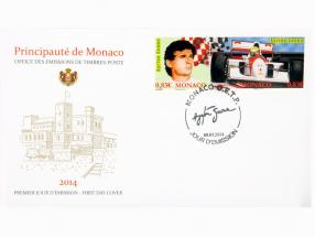 封筒：スペシャルエディション2014モナコフォーミュラ1アイルトン·セナ