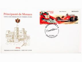 Конверт: Special Edition 2014 Монако Формулы-1 Жиль Вильнев