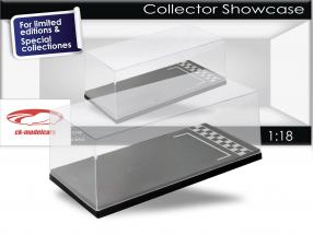 Одноместная витрина с поул-позицией и со старт / финишом 1:18 Triple9