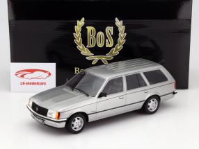 Opel Rekord E Caravan Baujahr 1981 silber 1:18 BoS-Models