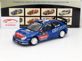 Sun Star Models 1:18 Citroen Xsara WRC #1 Winner Rally