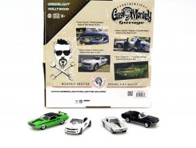 Gas Monkey Garage 4-Car Set vert 1:64 Greenlight