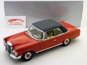 Norev 1:18 メルセデスベンツ280 SEカブリオレ赤モデル 分 B6