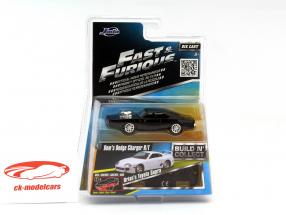 Dom's Dodge Charger R/T Fast and Furious black 1:55 Jada Toys