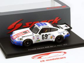 Porsche 911 Carrera RSR #69 24h LeMans 1975 Blaton, Faure, Cooper 1:43 Spark