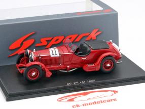 Alfa Romeo 8C 2300LM #11 2e 24h LeMans 1932 Cortese / Guidotti 1:43 Spark