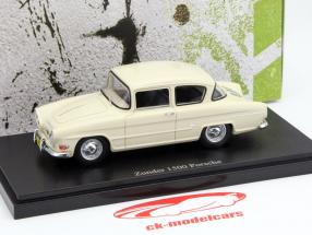 Zunder 1500 Porsche année 1960 beige 1:43 AutoCult