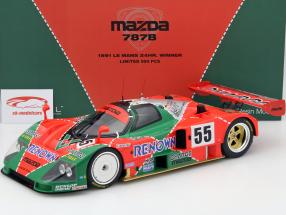 京商オリジナル1/12 MAZDA 787B #55 LE MANS 1991 1/12 TSM Mazda 787B 1991 #55 Winner 24 Hrs LM Resin Car