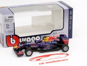 Sebastian Vettel Red Bull RB9 #1 campeón del mundo fórmula 1 2013 1:64 Bburago