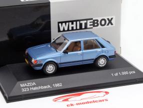 Mazda 323 Hatchback anno 1982 blu 1:43 WhiteBox