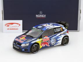 Volkswagen VW Polo R WRC #2 2e Rallye Monte Carlo 2015 Latvala, Anttila 1:18 Norev