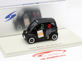 Gordon Murray's T25 City Car 2012 zwart 1:43 Spark