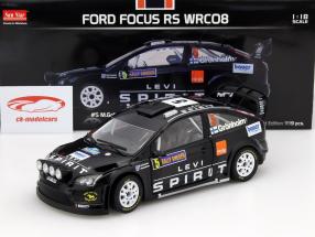 Ford Focus RS WRC08 #5 Rallye Suède 2010 Grönholm, Rautiainen 1:18 SunStar