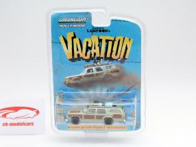 Wagon Queen Family Truckster National Vacation 1983 noir jantes 1:64 Greenlight
