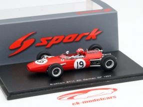 Jo Siffert Brabham BT11 #19 Germany GP formula 1 1964 1:43 Spark