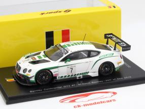 Bentley Continental GT3 #7 24h Spa 2015 Kane, Meyrick, Smith 1:43 Spark