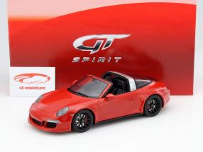 Porsche 911 (991) Targa GTS rood 1:18 GT-SPIRIT