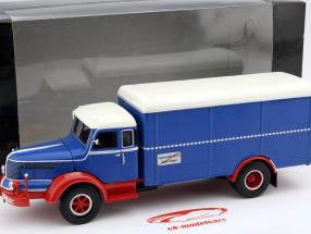 Krupp Titan van bleu / rouge 1:43 Minichamps