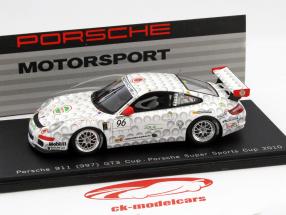 Porsche 911 (997) GT3 Cup #96 Porsche Super Sports Cup 2010 Hornung 1:43 Spark