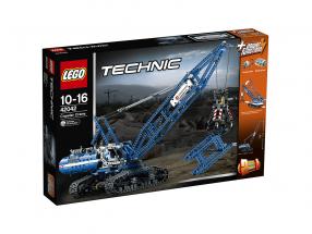 LEGO® Technic Гусеничный трактор кран синий / белый