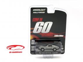 Ford Mustang Eleanor Gone in 60 Seconds 2000 silver 1:64 Greenlight