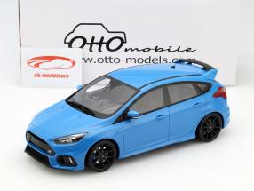 Ford Focus RS Year 2016 blue 1:18 OttOmobile
