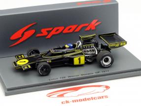 Spark 1:43 Ronnie Peterson Lotus 72E #1 勝者 モナコ GP 式 1