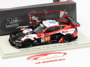 Chevrolet Corvette C7-Z06 #57 24h LeMans 2016 O'Connell, Patterson, Bryant 1:43 Spark