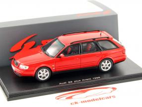 Audi S6 plus Avant année de construction 1996 rouge 1:43 Spark