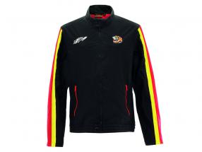 Stefan Bellof Racing jaqueta capacete preto / vermelho / amarelo