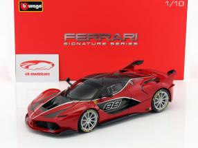Ferrari FXX-K #88 rød / sort 1:18 Bburago Signature