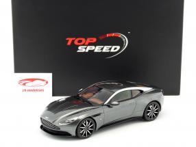 Aston Martin DB11 ano de construção 2017 magnetic prata 1:18 TrueScale