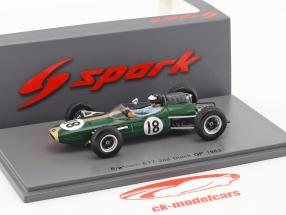 Dan Gurney Brabham BT7 #18 2 ° olandese GP formula 1 1963 1:43 Spark