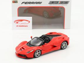 Ferrari LaFerrari Aperta 70th Anniversary Collection red 1:24 Bburago