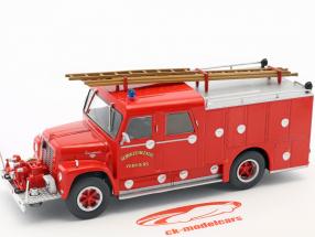 International Loadstar Wasterlain Verviers vigili del fuoco rosso 1:43 Altaya