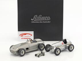 3-Car набор Kompressor Studio 1  + Studio VII + пикколо Studio серебро / grau 1:18 Schuco