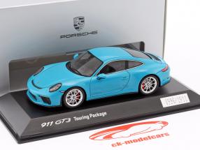 Porsche 911 (991 II) GT3 Touring Package 2017 miami blau 1:43 Spark
