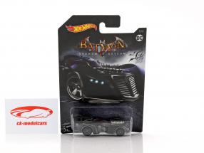 Batmobile DC Comics videospil Arkham Asylum sort 1:64 HotWheels