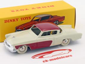 Studebaker Commander blanco / Burdeos rojo 1:43 Dinky Toys