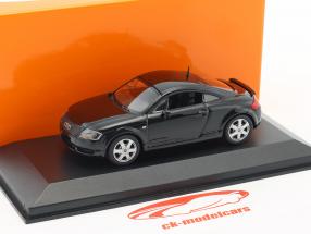 Audi TT coupe year 1998 black 1:43 Minichamps